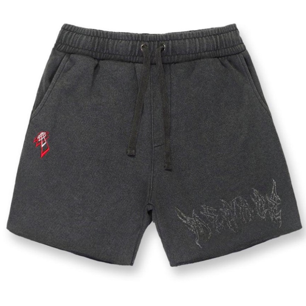 MEN’s JedNorth Vintage Wash Raw Edge 5'' Shorts (SMALL) - Picture 8 of 12